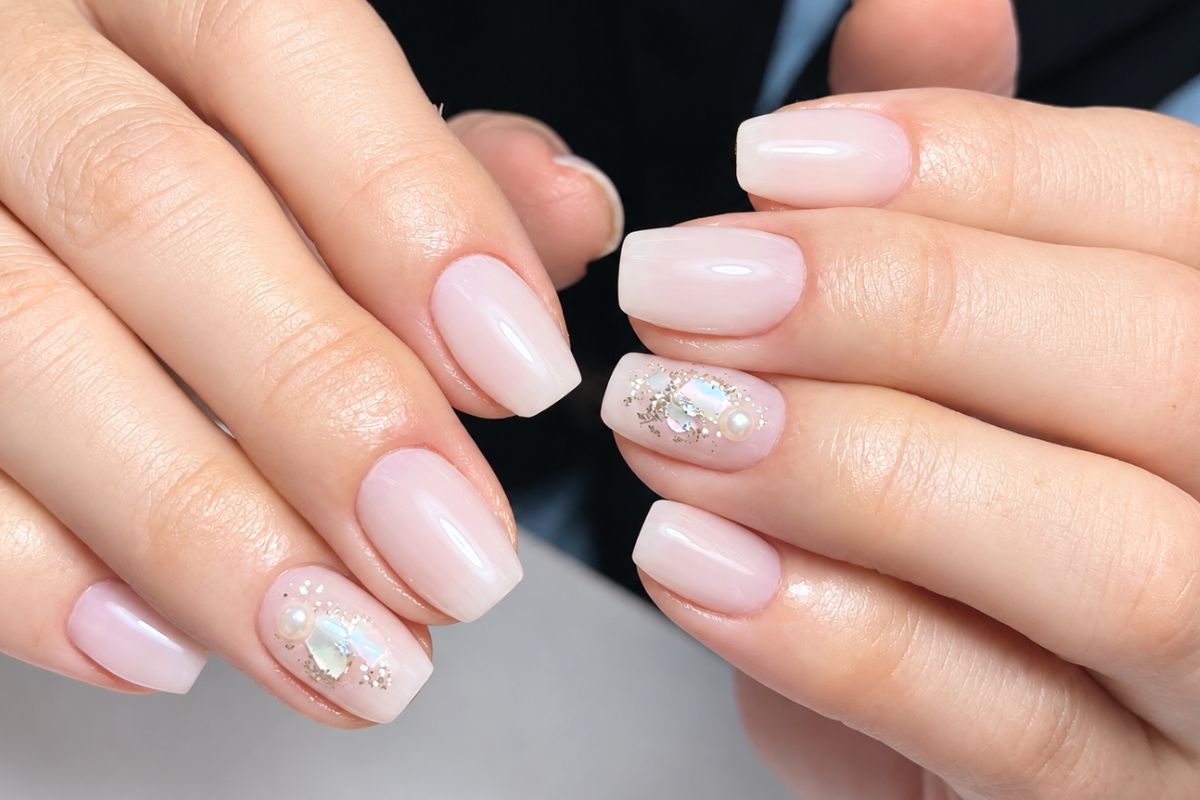 海田町 Nail House Vivian STEP6 完成した極美ネイル®︎の仕上がり