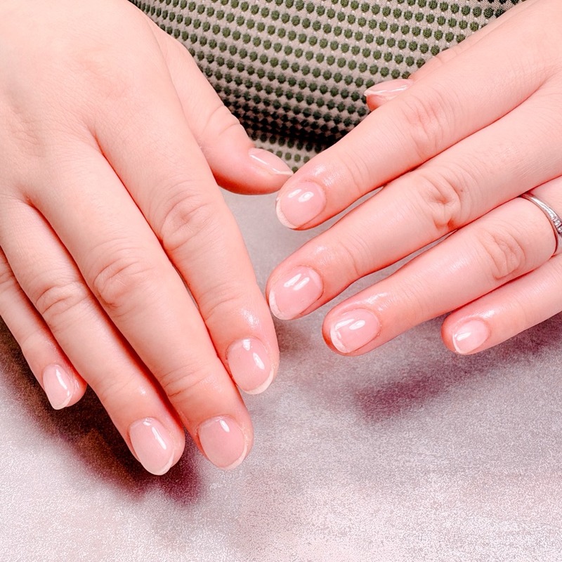 海田町 Nail House Vivian お客様の声1 yukaさん 30代のネイル仕上がり